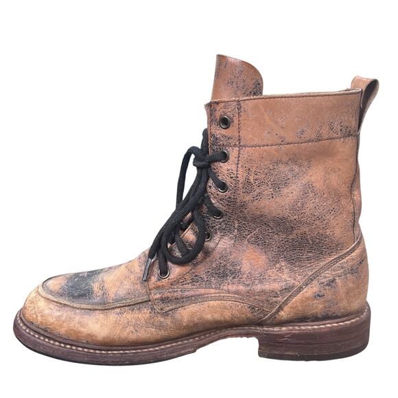 Bed Stu Lincoln Distressed Full-Grain Leather Chukka Boots Size 10.5 main image 11